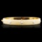 18K Gold 0.30ctw Diamond Bangle