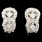 18K Gold 1.58ctw Diamond Earrings