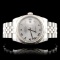 Rolex 18K & SS DateJust 116234 Rodium Roman Super