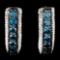 14K Gold 0.56ctw Diamond Earrings