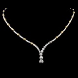 14K Gold 0.46ctw Diamond Necklace