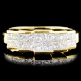 18K Gold 1.48ctw Diamond Ring