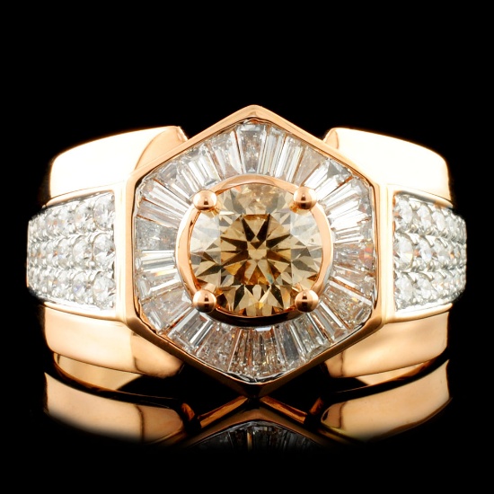 18K Gold 2.22ctw Diamond Ring