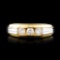 18K Gold & Platinum 0.39ctw Diamond Ring