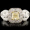 18K Gold 1.51ctw Fancy Diamond Ring