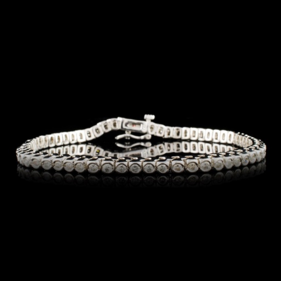 14K Gold 2.31ctw Diamond Bracelet