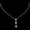 14K Gold 0.44ctw Diamond Pendant