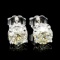 14K Gold 1.50ctw Diamond Earrings