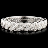 14K Gold 0.53ctw Diamond Ring