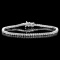 ^18k White Gold 4.00ct Diamond Bracelet