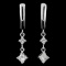 14K Gold 1.60ctw Diamond Earrings