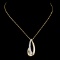 14K Gold 0.58ctw Diamond Pendant