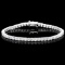 ^18k White Gold 7.45ct Diamond Bracelet