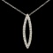 14K Gold 0.43ctw Diamond Pendant