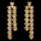 14K Yellow Gold 1.00ct Diamond Earrings