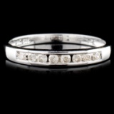 14K Gold 0.13ctw Diamond Ring