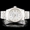 Rolex SS DateJust 36mm Diamond Wristwatch