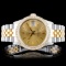 Rolex YG/SS DateJust Diamond 36MM Watch