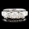 18K Gold 1.01ctw Diamond Ring