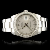 Rolex DateJust 116200 SS 1.35ct Diamond 36MM Watch