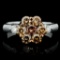 14K Gold 1.06ctw Diamond Ring