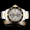 Rolex Two Tone Submariner Diamond Wristwatch