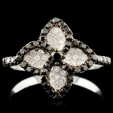 14K Gold 0.55ctw Diamond Ring