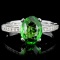 14K Gold 3.00ct Tourmaline & 1.00ctw Diamond Ring