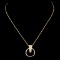 14K Gold 0.10ctw Diamond Pendant