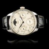 IWC Portuguese Moon Phase Calendar Platinum Watch