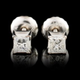 14K Gold 0.28ctw Diamond Earrings