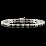 18K Gold 1.25ctw Diamond Bracelet