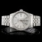 Rolex SS DateJust Diamond 36MM Wristwatch