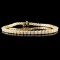 14K Gold 4.00ctw Diamond Bracelet