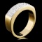 18K Gold 1.48ctw Diamond Ring