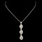 14K Gold 0.73ctw Diamond Pendant