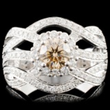 14K Gold 1.53ctw Diamond Ring