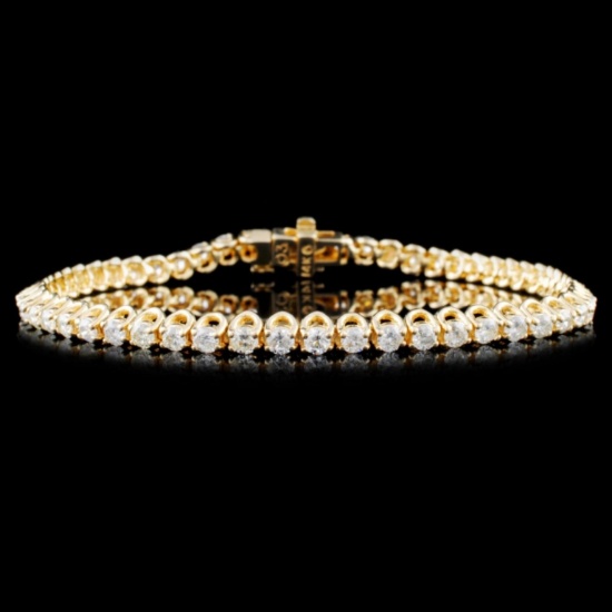 14K Gold 3.00ctw Diamond Bracelet