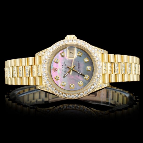 Rare Diamond 18K Jewelry & Certified Rolex Watches