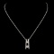 14K Gold 0.27ctw Diamond Pendant
