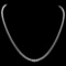 18k White Gold 9.00ct Diamond Necklace