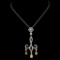 18K Gold 2.11ctw Diamond Pendant