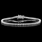 18k White Gold 4.00ct Diamond Bracelet