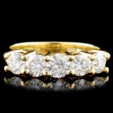 14K Gold 1.49ctw Diamond Ring