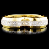 18K Gold 1.41ctw Diamond Ring