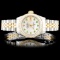 Rolex YG/SS DateJust Diamond Ladies Watch