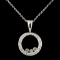 14K Gold 0.20ctw Diamond Pendant