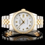 Rolex DateJust Diamond 36MM Wristwatch