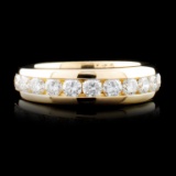 14K Gold 1.12ctw Diamond Ring