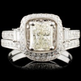 18K Gold 1.65ctw Diamond Ring